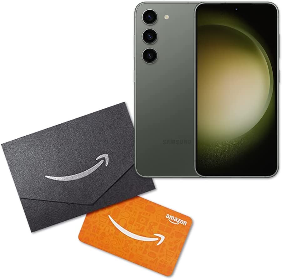 230816044759868_1 Samsung Galaxy S23 Phone + $50 Argos Gift Card Bundle, Factory Unlocked Android Smartphone, 256GB Storage, 50MP Camera, Night Mode, Long Battery Life, US Version, 2023, Green - Image 1